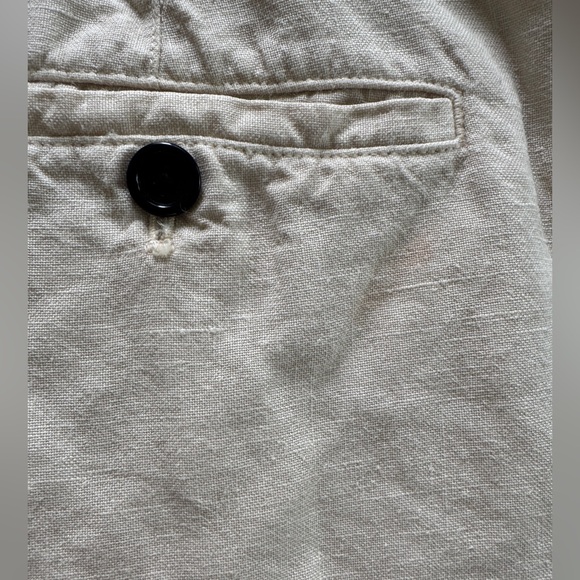 Todd Snyder Linen Shorts, 9” inseam with drawcord waist - Picture 3 of 6